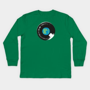 Vinyl Killed The mp3 Star Kids Long Sleeve T-Shirt